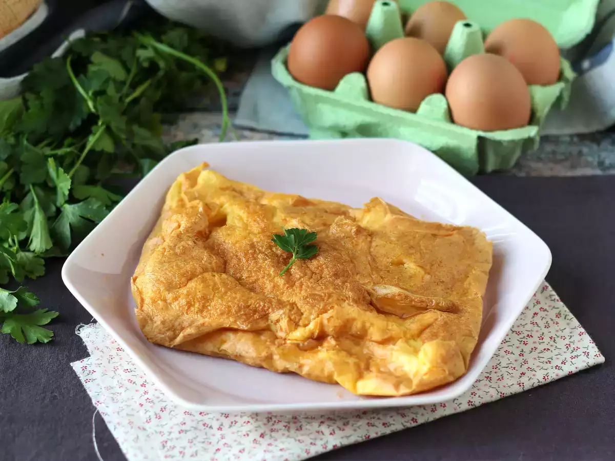 Lätt omelett i airfryer – utan att stöka till i köket! - foto 2
