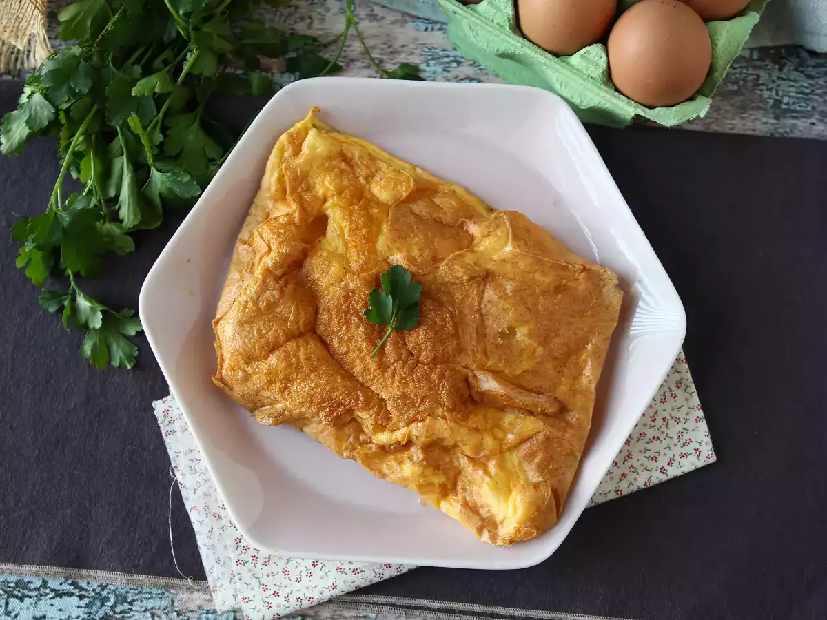 Lätt omelett i airfryer – utan att stöka till i köket! - foto 5