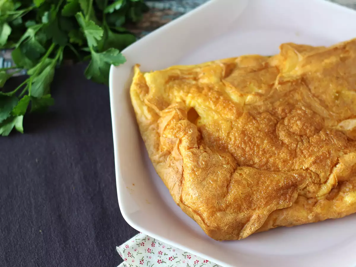 Lätt omelett i airfryer – utan att stöka till i köket! - foto 6