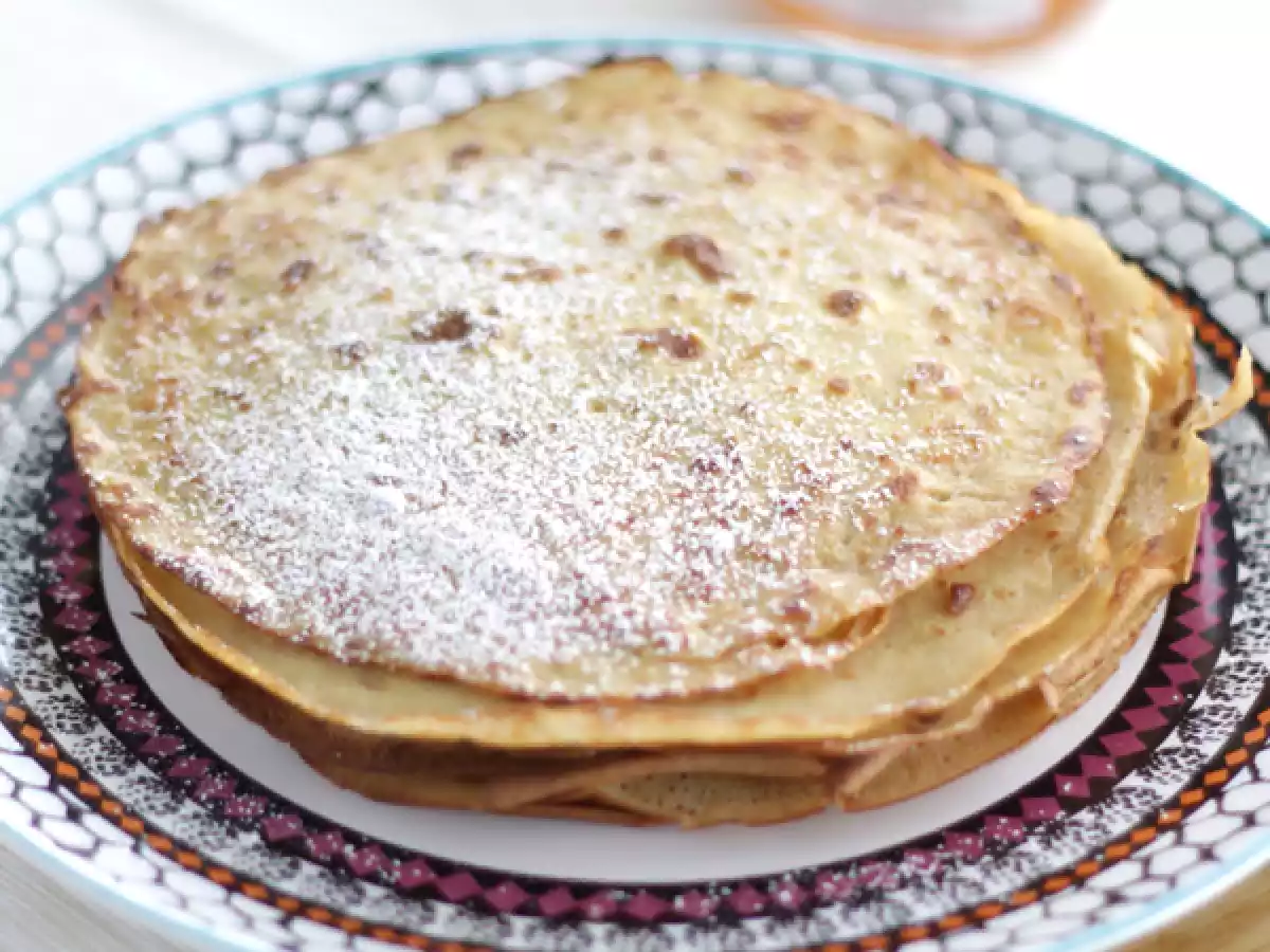 Lätta och glutenfria pannkakor utan mjölk - foto 3