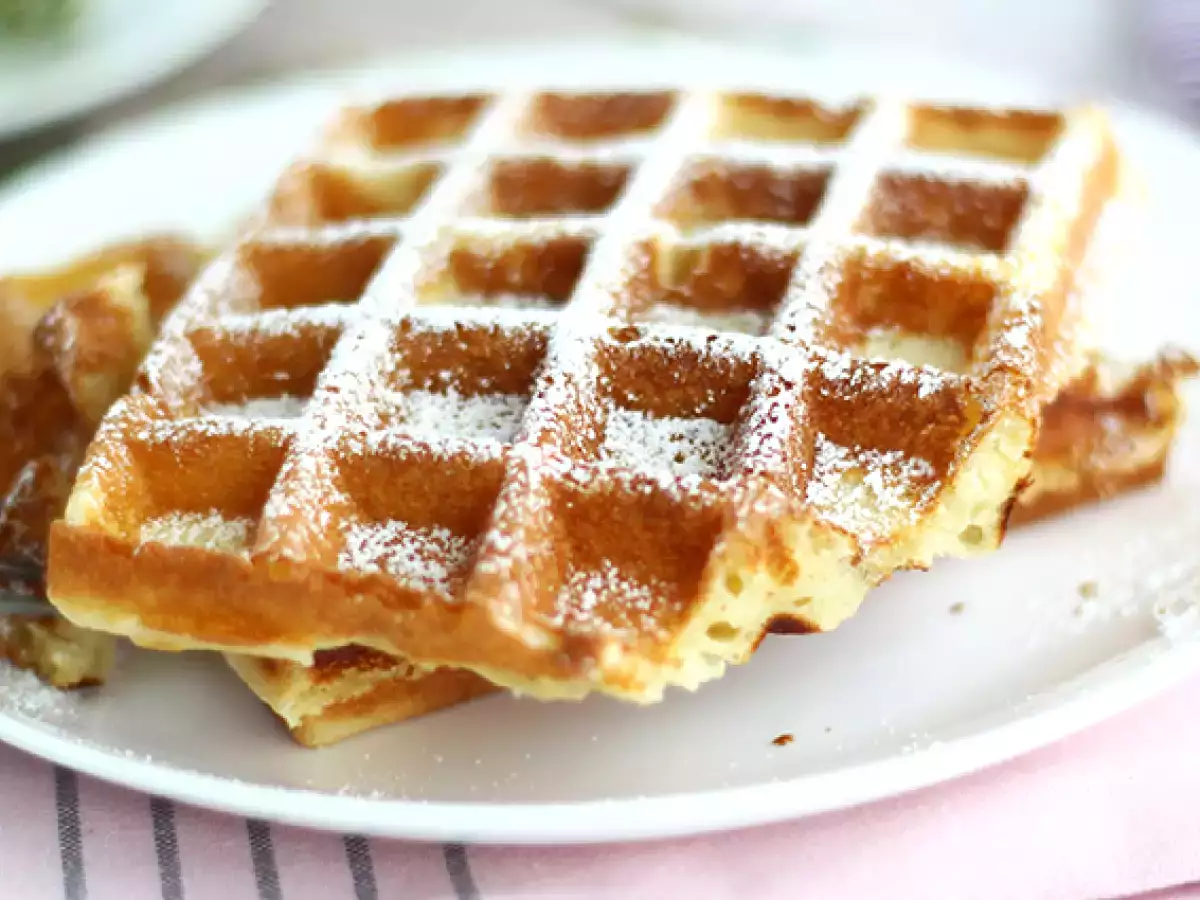 Lätta och krispiga våfflor - foto 2