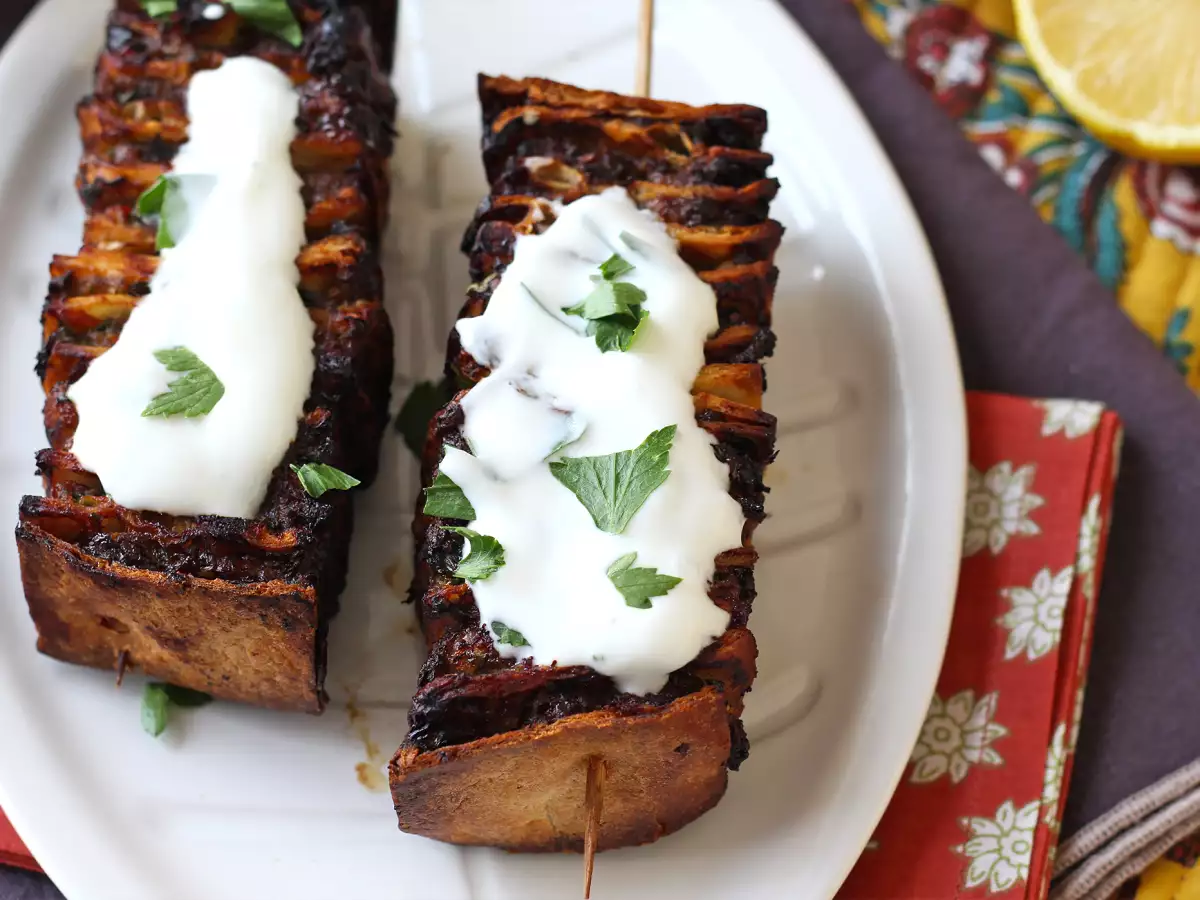 Lavashkebabspett med tortillas – enkelt att tillaga i airfryer! - foto 2