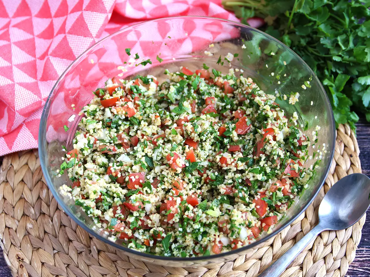 Libanesisk tabbouleh, hyperparfumerad och fräsch som vi älskar den - foto 3
