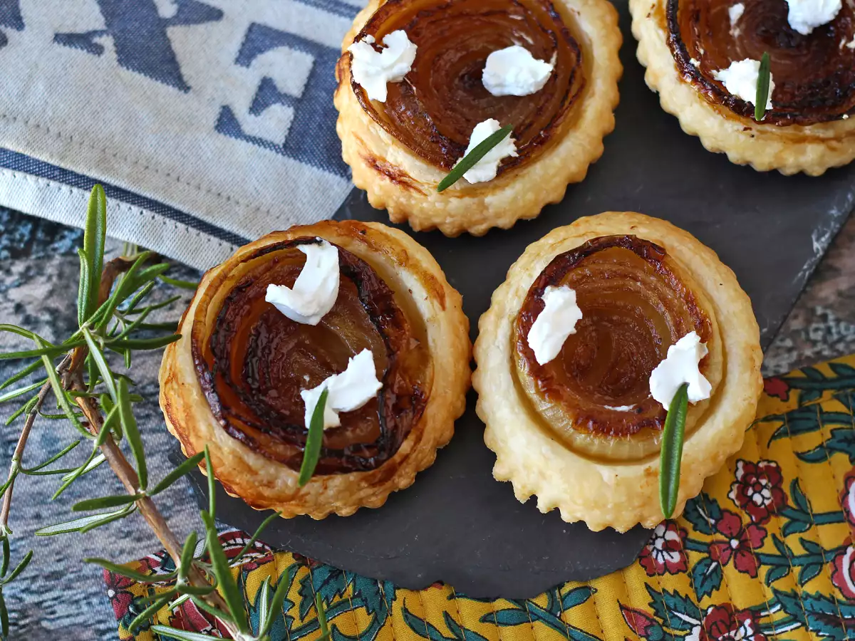 Lök tarteletter tatin - foto 4