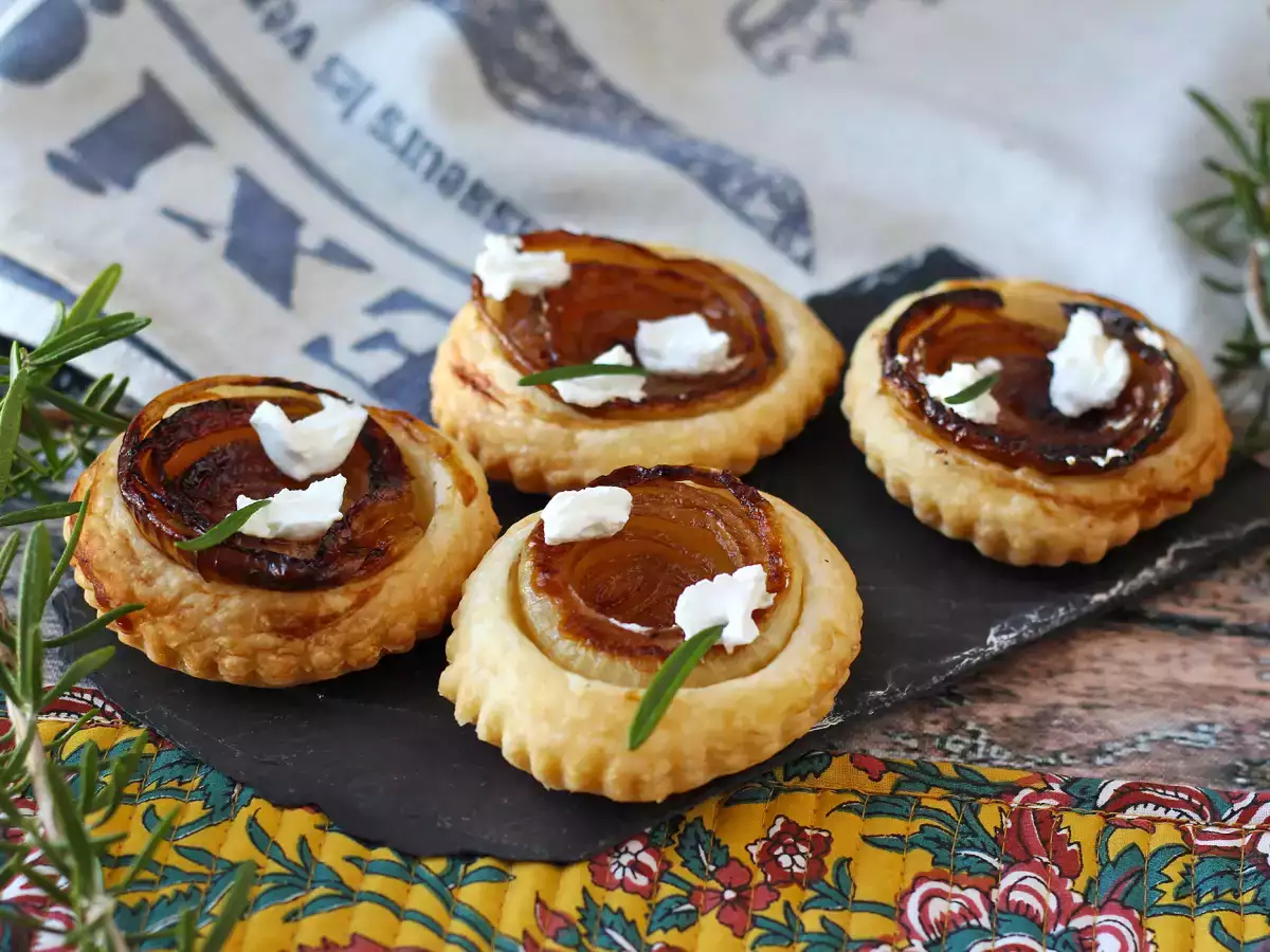 Löktarteletter à la tatin - foto 2