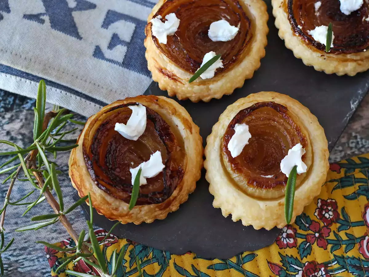 Löktarteletter à la tatin - foto 4