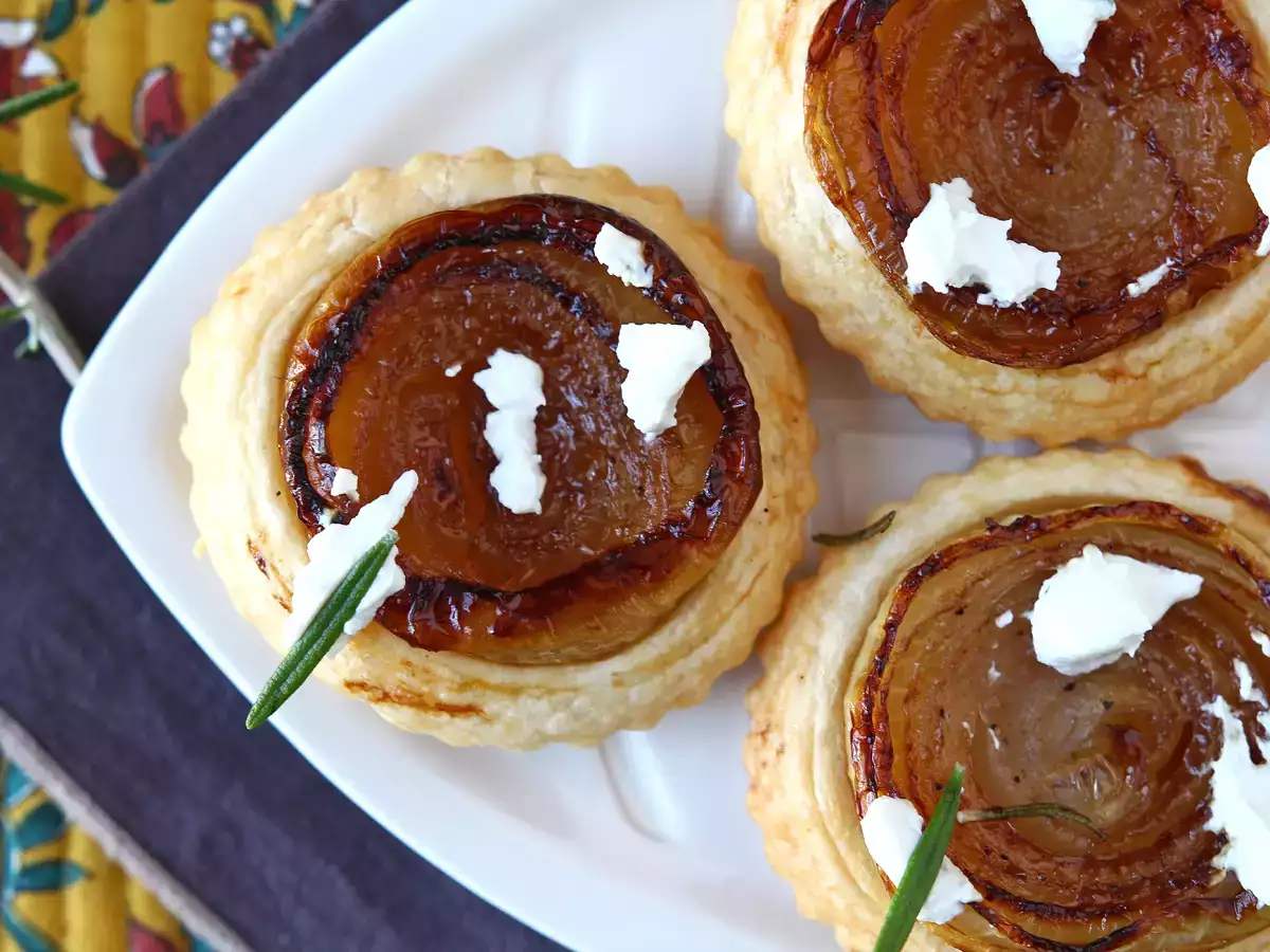 Löktarteletter à la tatin - foto 5