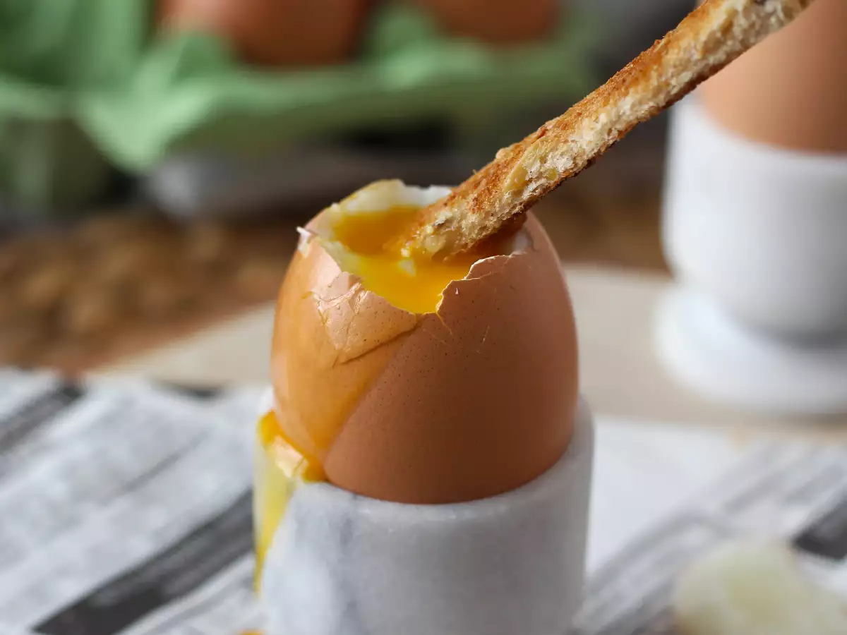Löskokta ägg i airfryer - foto 5