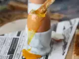 Löskokta ägg i airfryer, foto 1