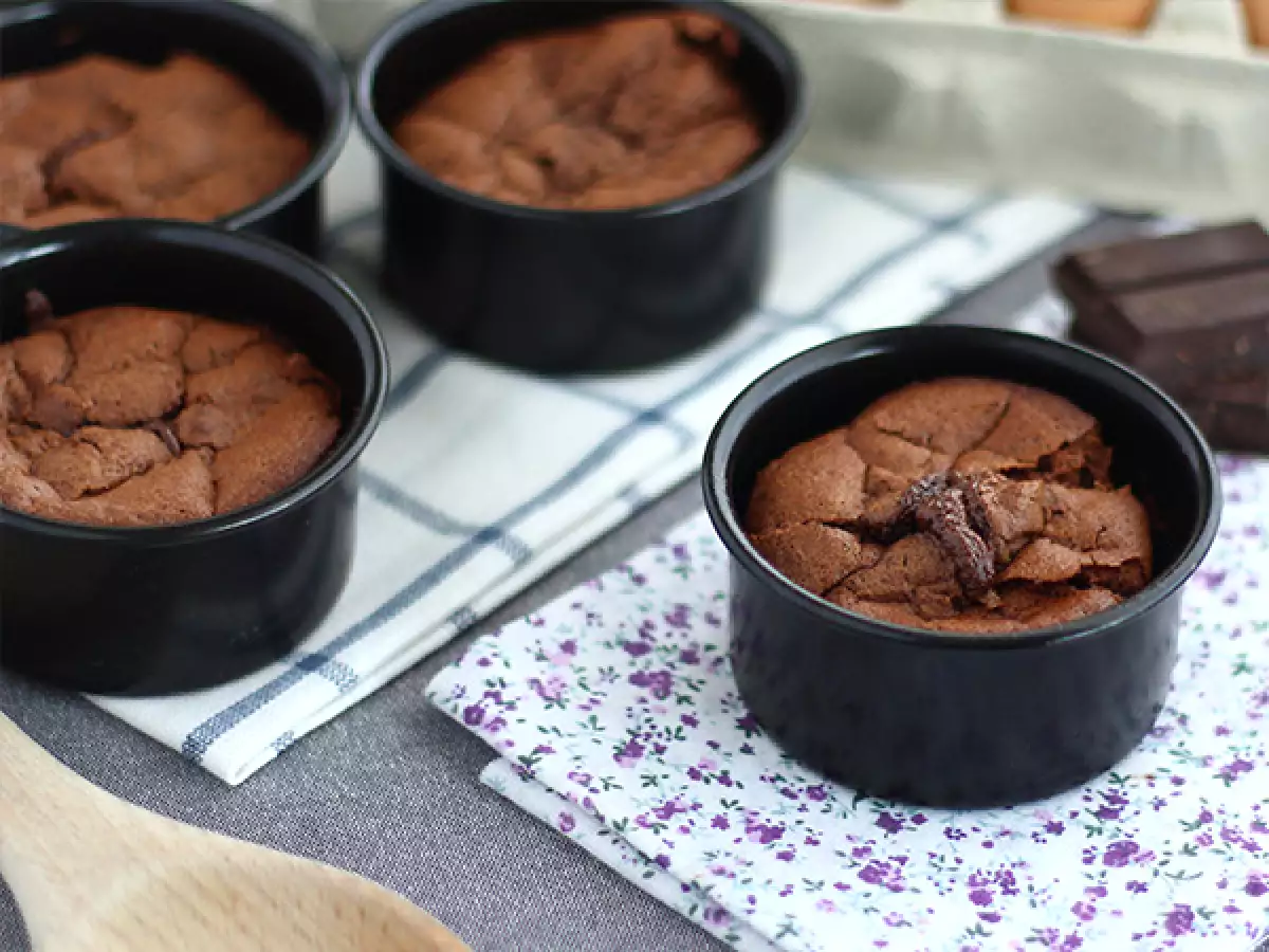 Lyxiga glutenfria chokladfondanter - foto 3