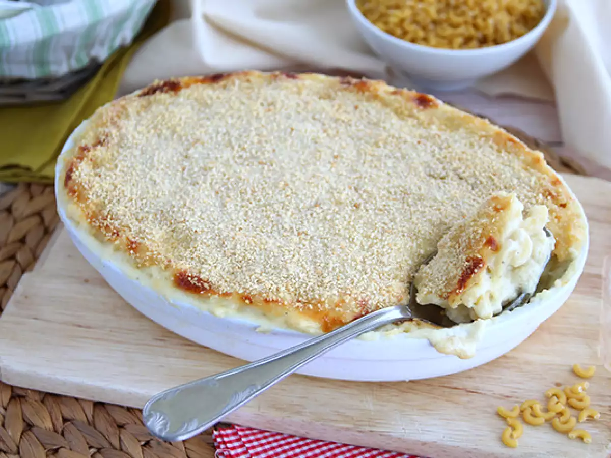 Mac and cheese – amerikansk pastagratäng