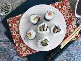 Maki med rökt lax och avokado, foto 2