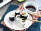 Makis med rökt lax och avokado, foto 1