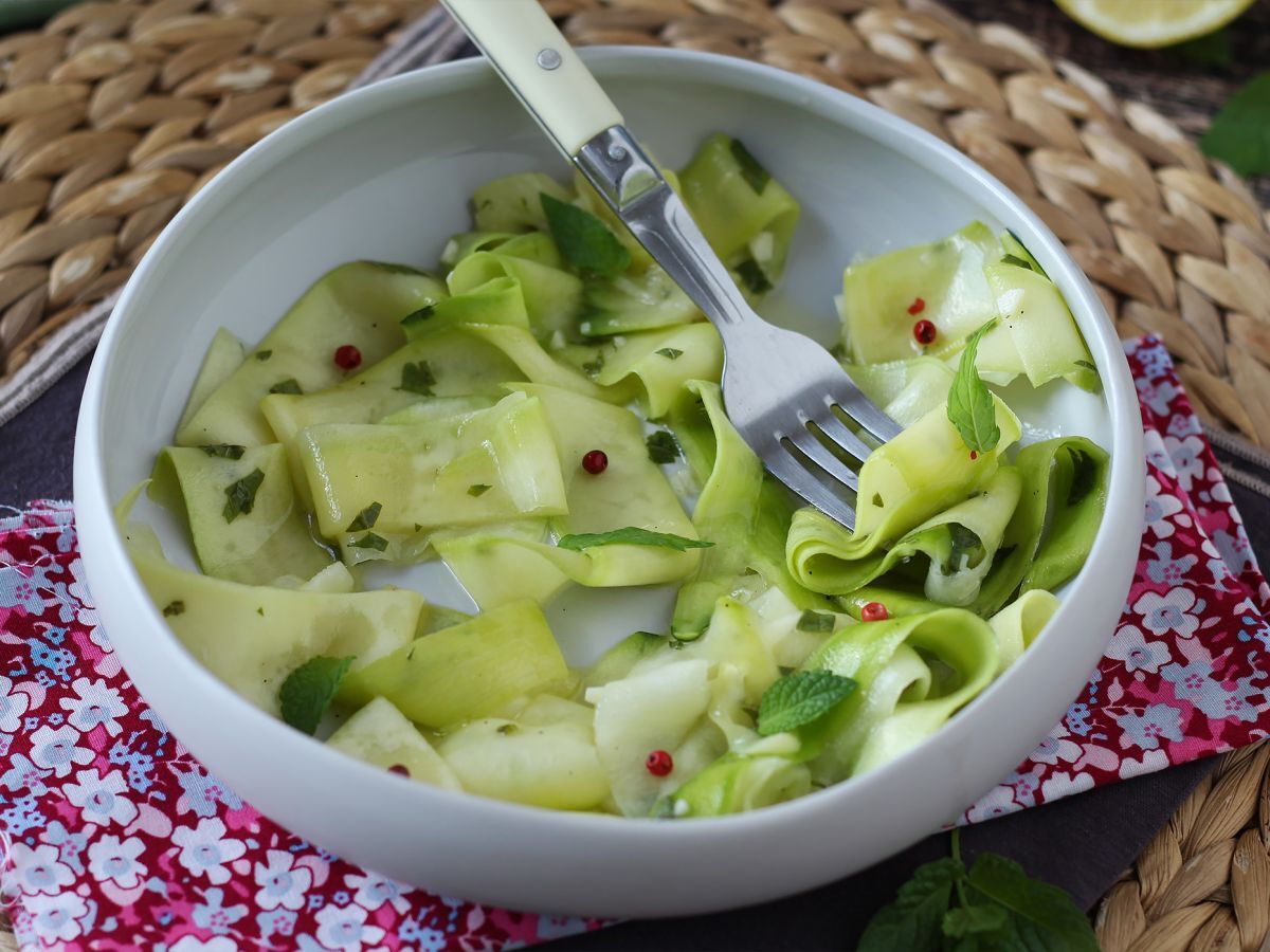 Marinerade zucchini, den perfekta grönsakscarpaccion för sommaren! - foto 5