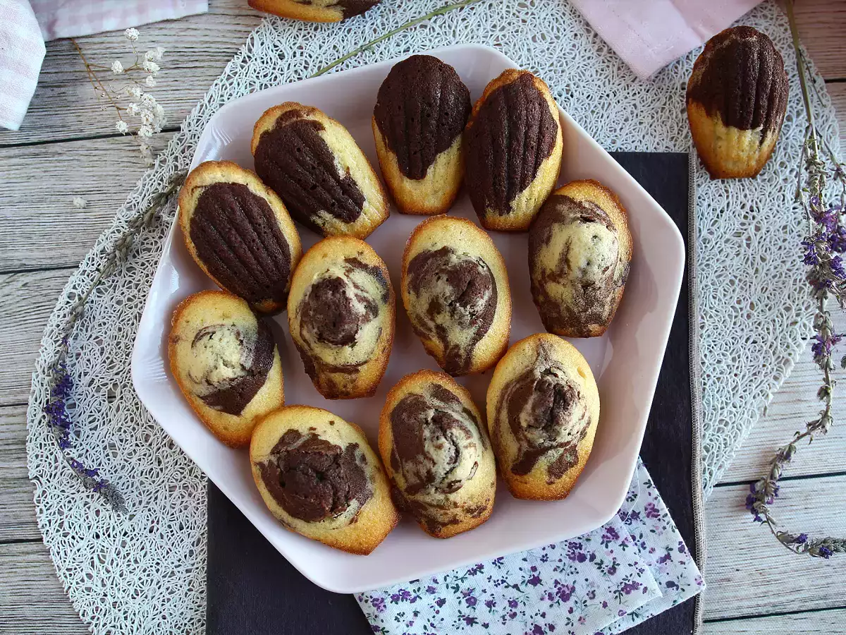 Marmorerade madeleinekakor – ett recept du måste prova! - foto 3