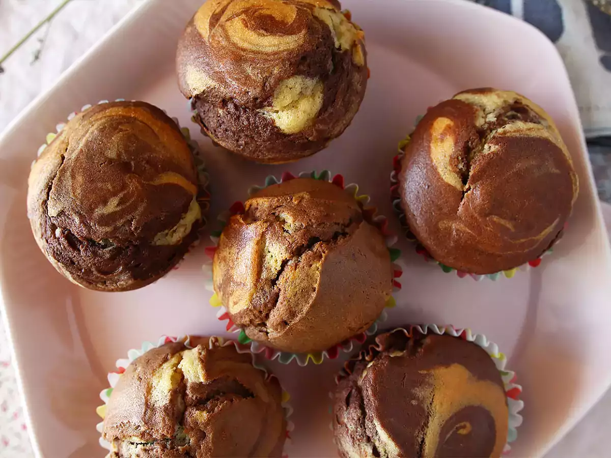 Marmorerade muffins - foto 3