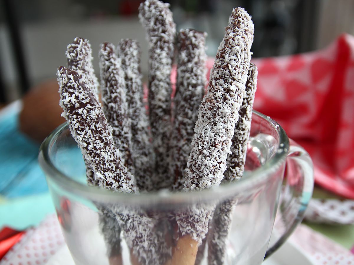 Mikado med kokosnöt - foto 2