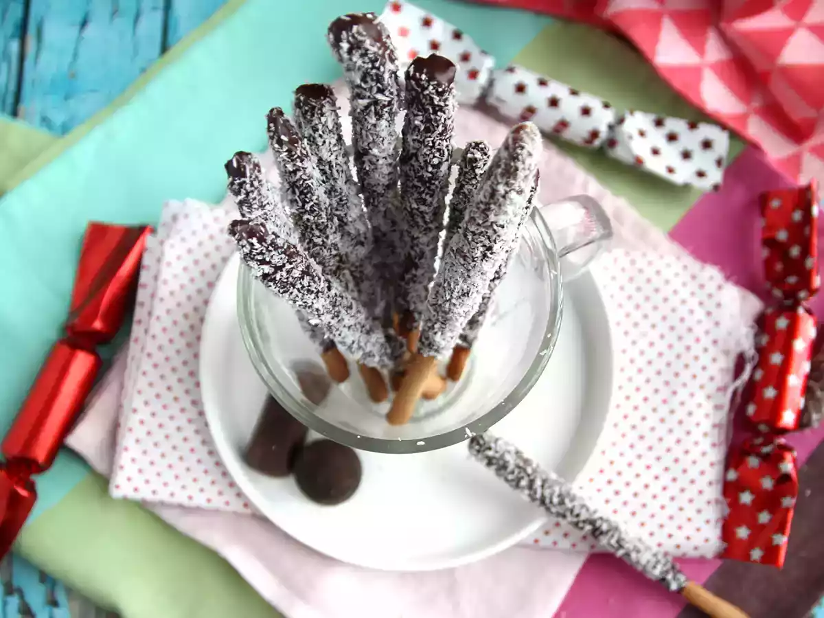Mikado med kokosnöt - foto 4