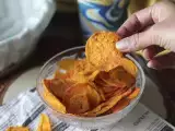 Mikrovågsugn sötpotatischips, foto 3