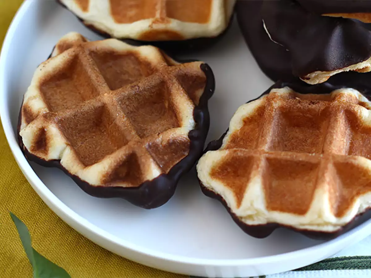 Mini chokladvåfflor - foto 3