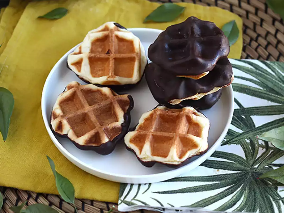 Mini chokladvåfflor - foto 4