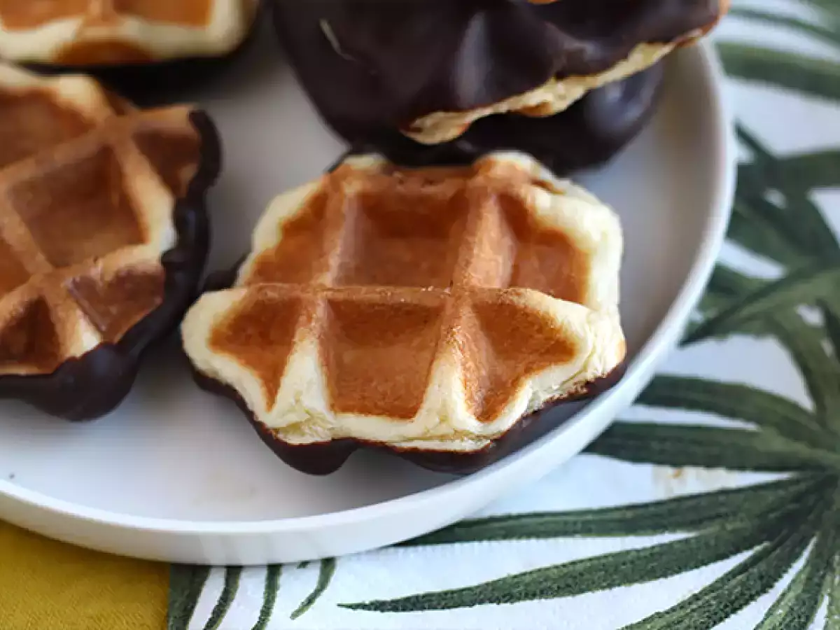 Mini chokladvåfflor - foto 6