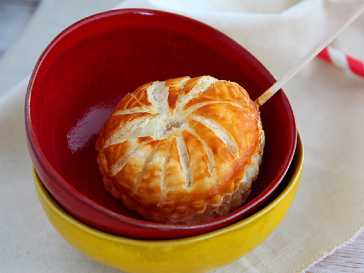 Mini galetter des rois med chokladbitar - foto 2