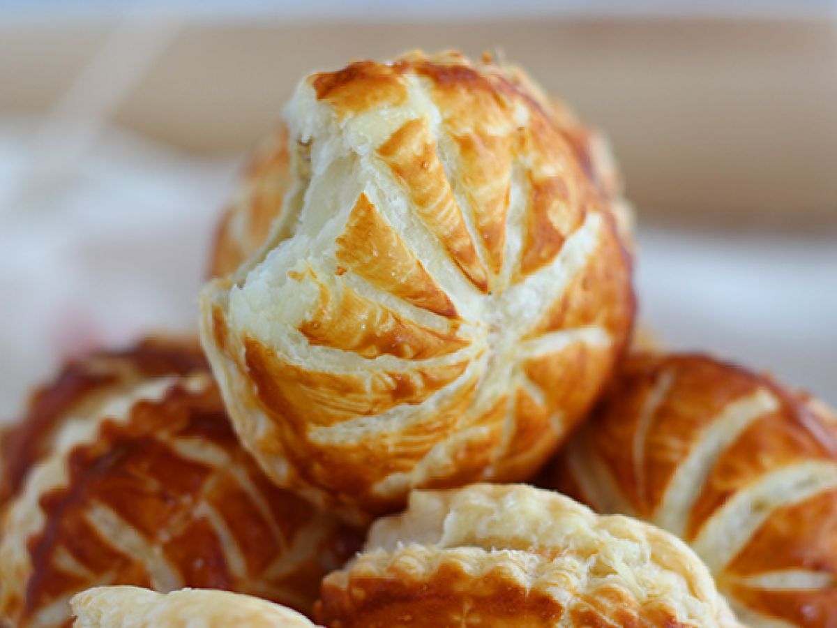 Mini galetter des rois med chokladbitar - foto 4
