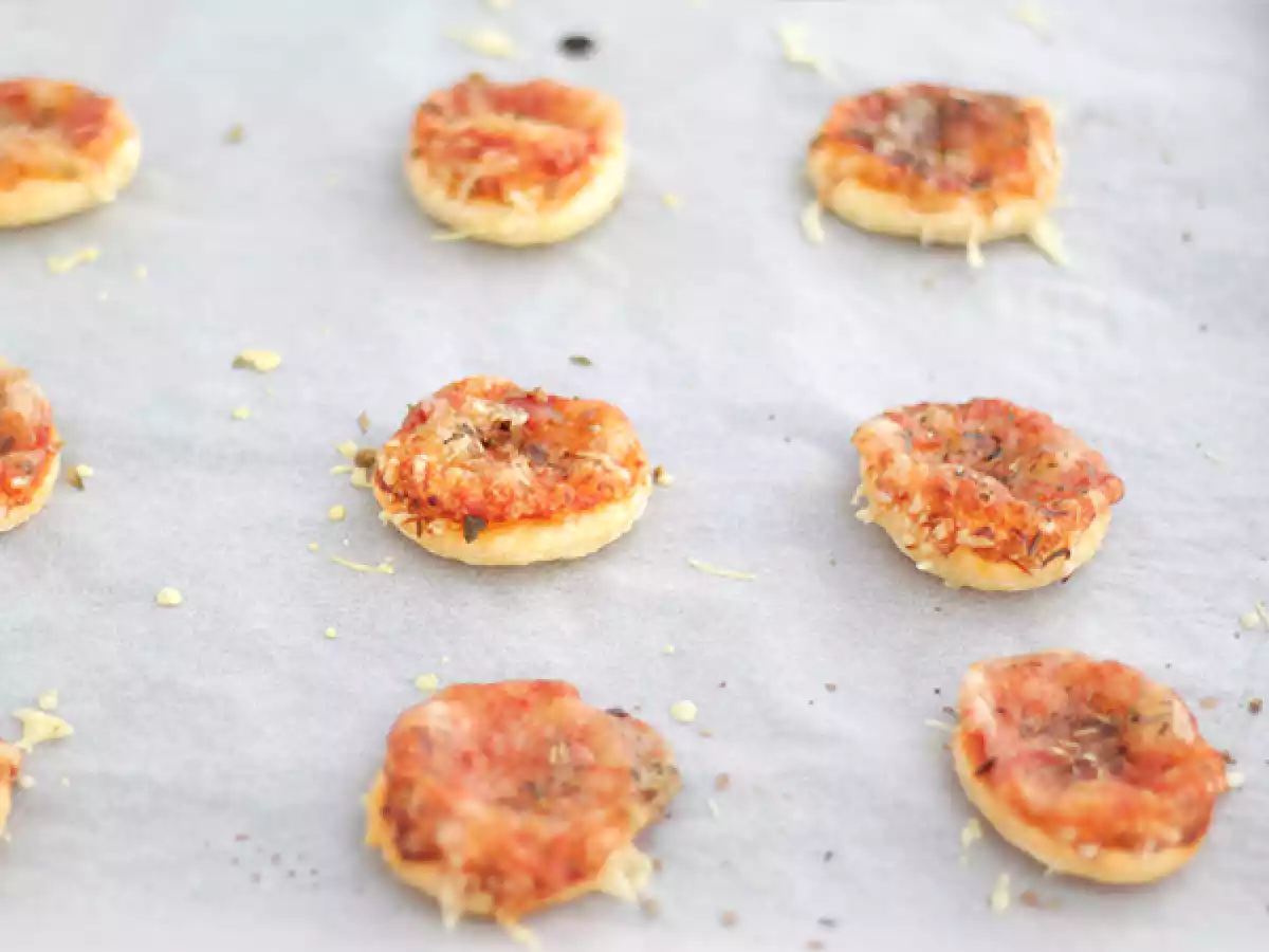 Minipizzor med smördeg - foto 3