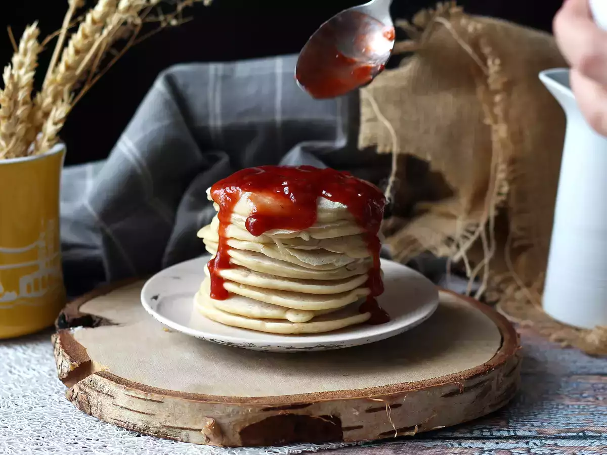 Mjuka veganska pannkakor med linägg: enkelt och äggfritt recept