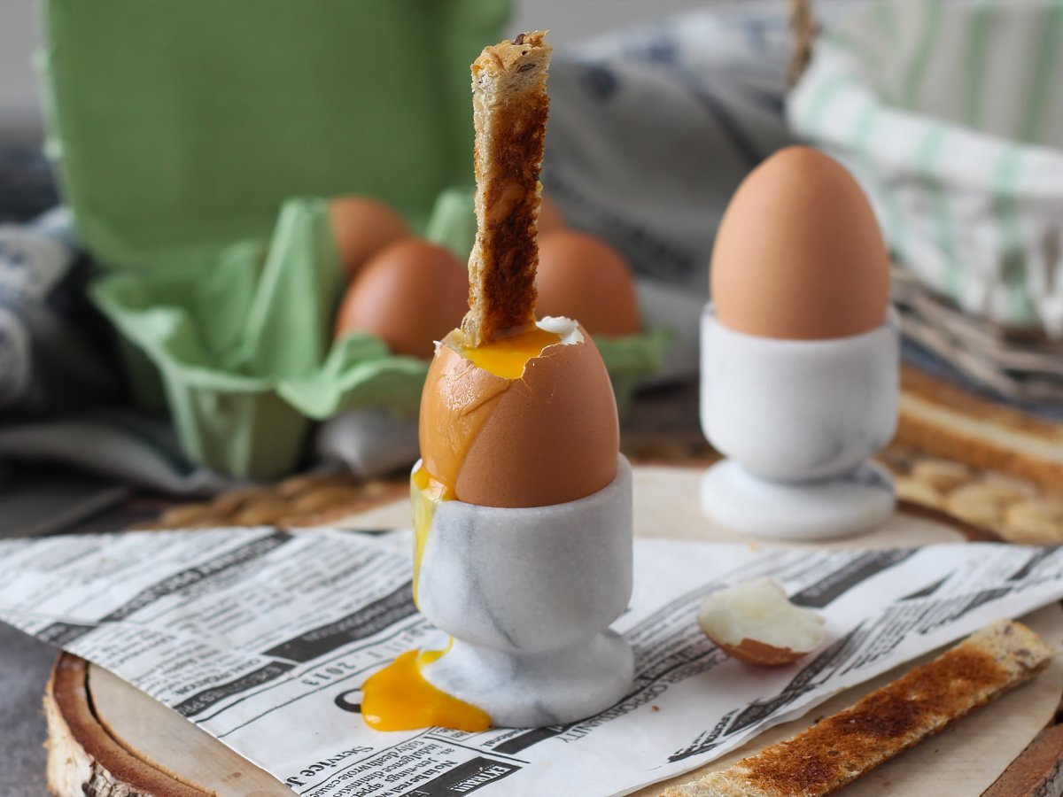 Mjukkokta ägg i Air fryer