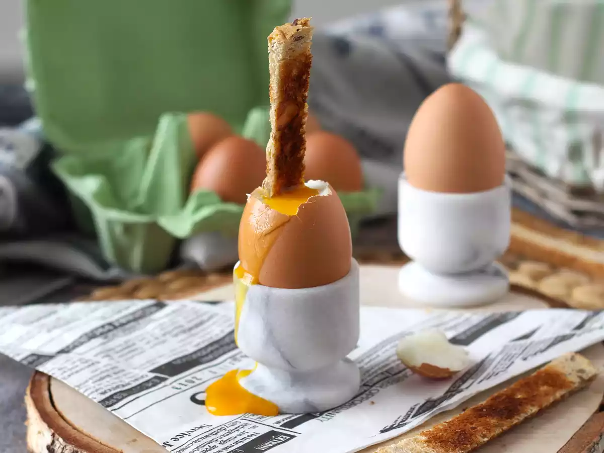 Mjukkokta ägg i Air fryer