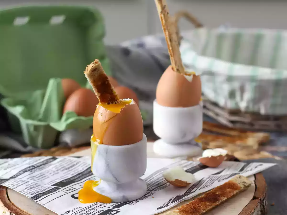 Mjukkokta ägg i Air fryer - foto 3