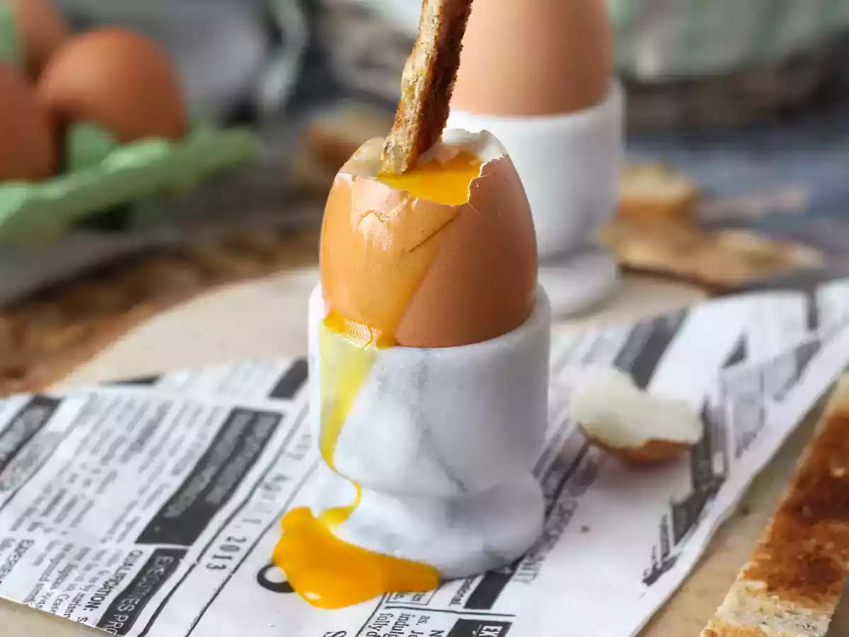 Mjukkokta ägg i Air fryer - foto 4