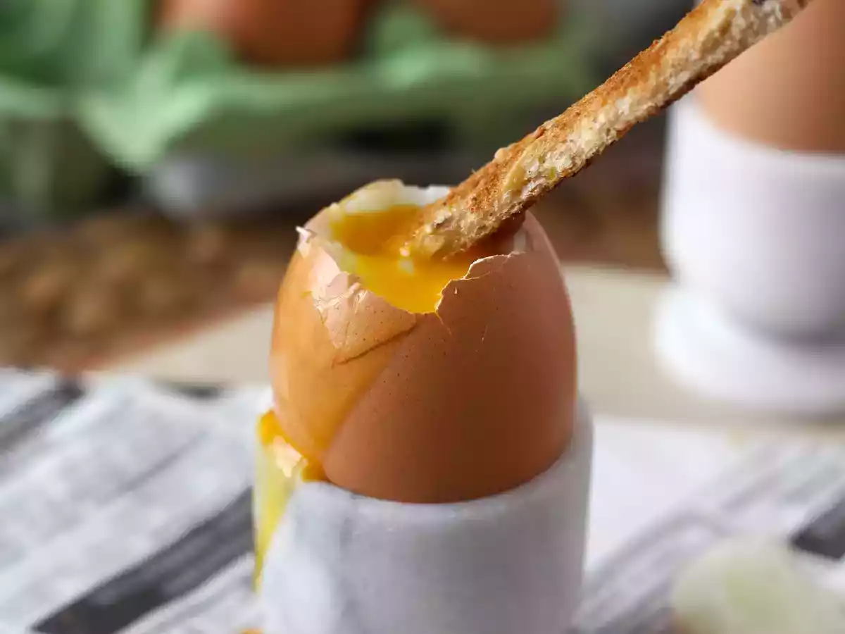 Mjukkokta ägg i Air fryer - foto 5