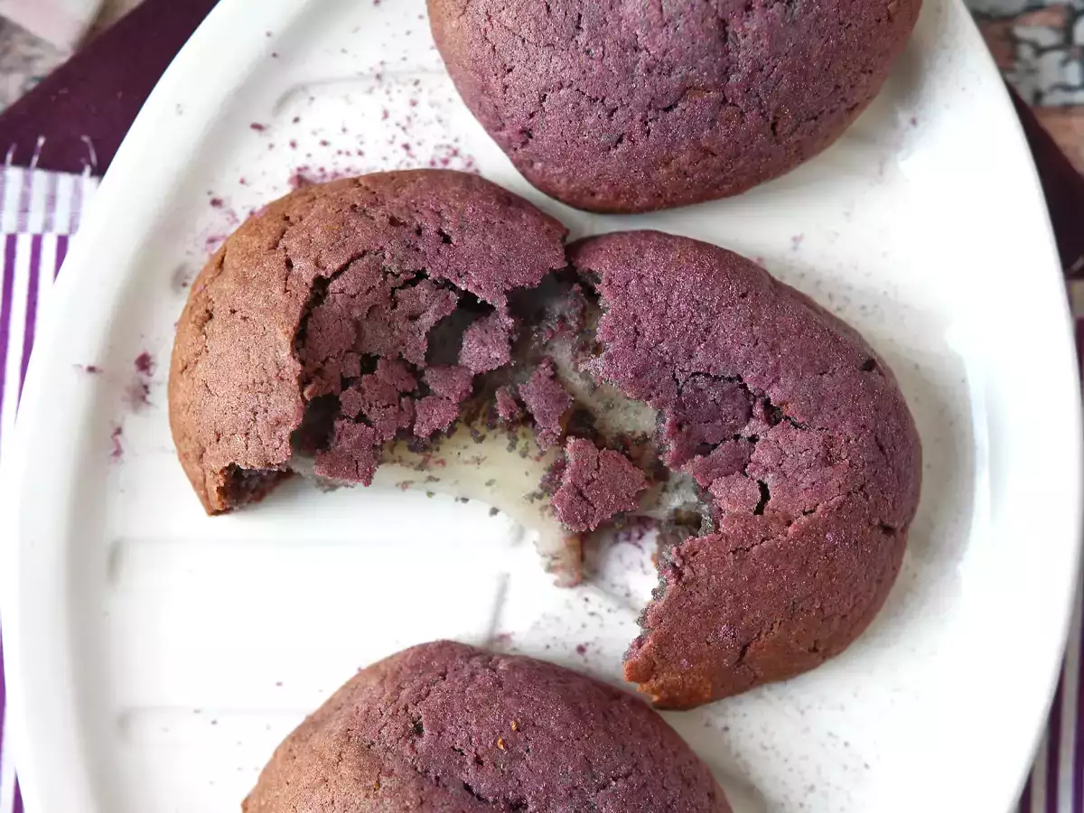 Mochi-kakor med ube - foto 8