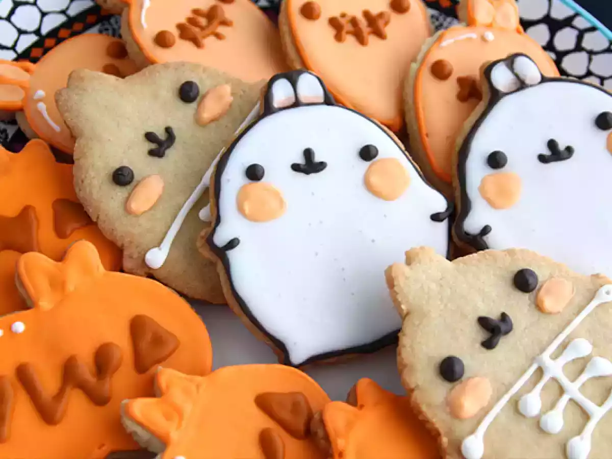 Molang Halloween mördegsbröd - foto 4