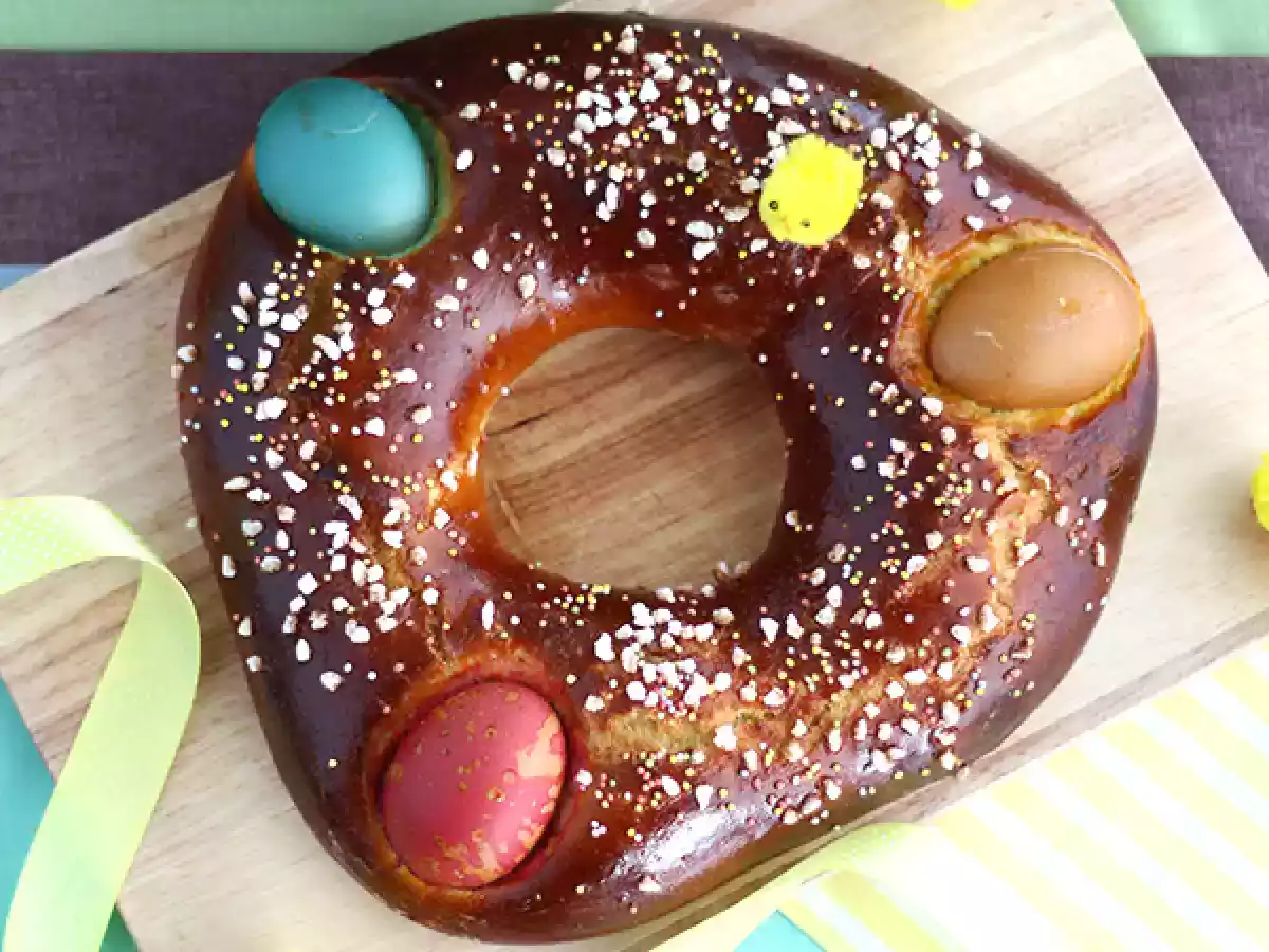 Mouna, traditionell påskbrioche - foto 2