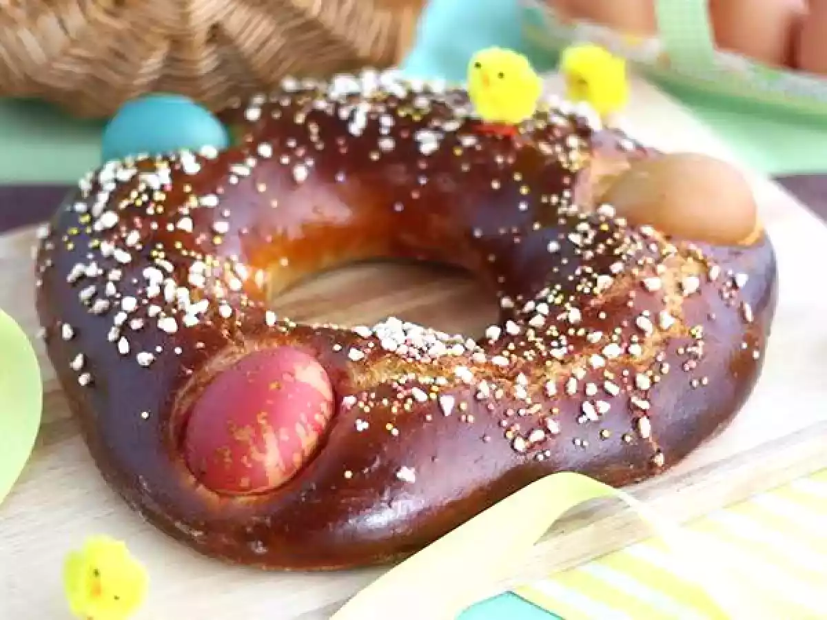 Mouna, traditionell påskbrioche - foto 3