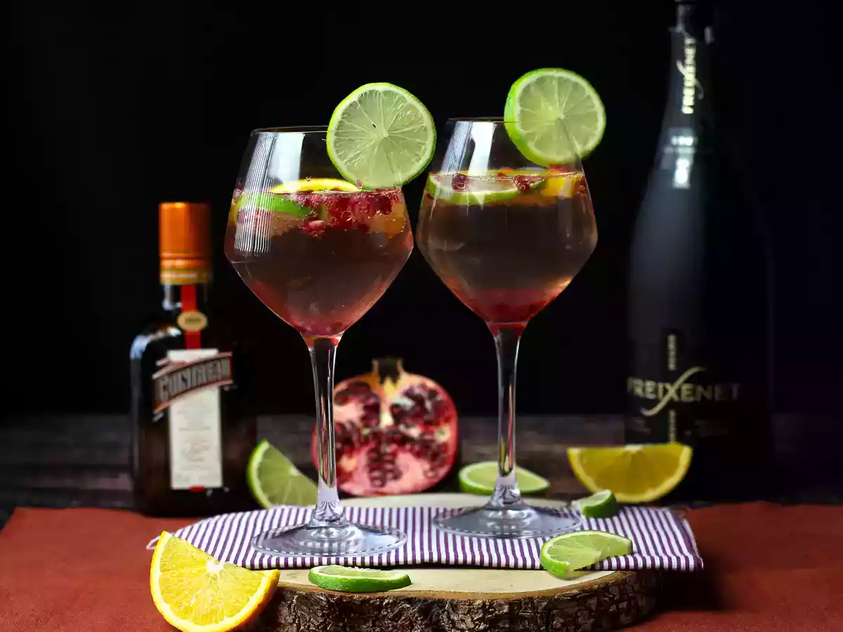 Mousserande vin sangria: den uppfriskande stjärnan på festligheterna