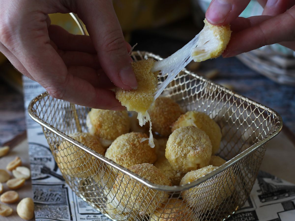 Mozzarelline i luftfritös - foto 2
