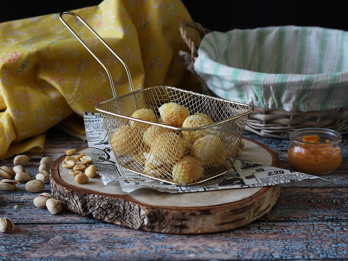 Mozzarelline i luftfritös - foto 3