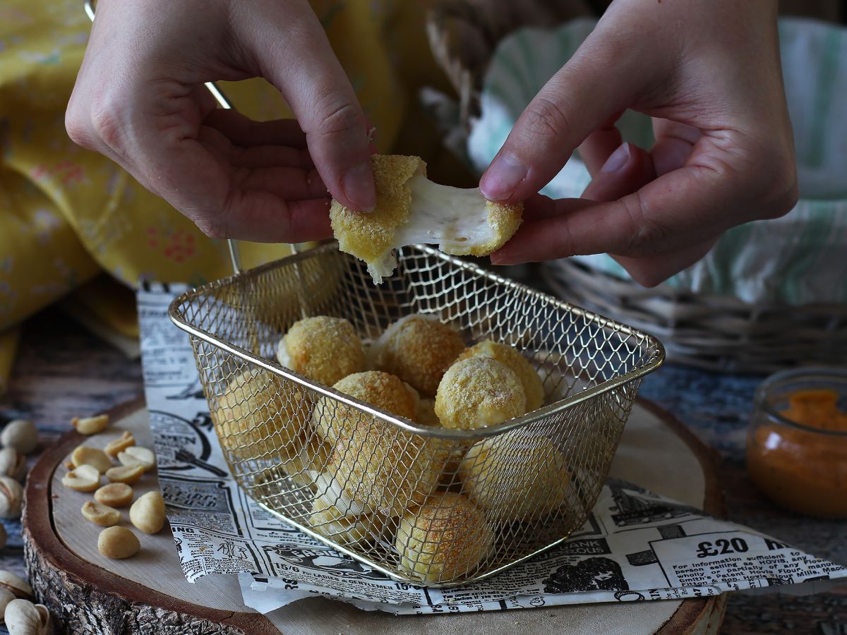 Mozzarelline i luftfritös - foto 4