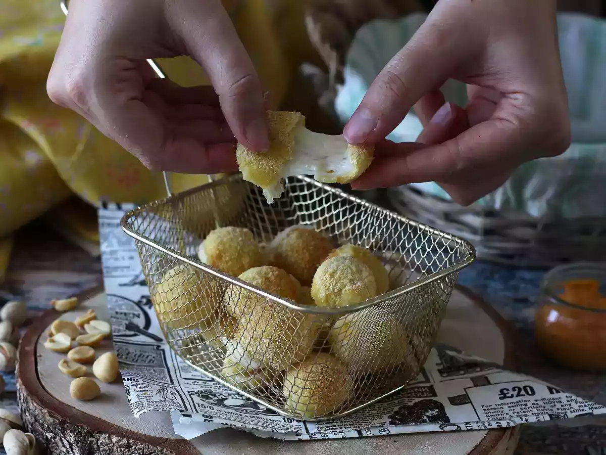Mozzarelline i luftfritös - foto 4