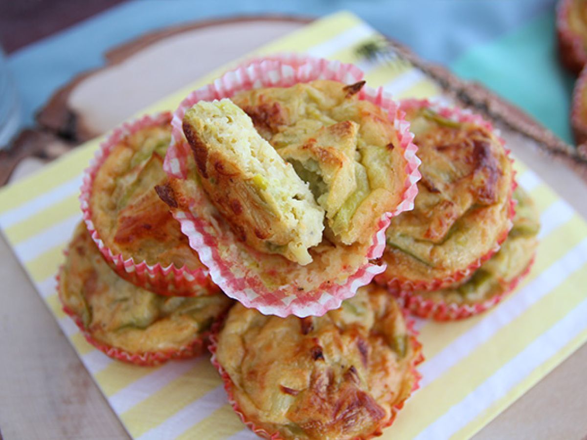 Muffins med purjolöksfondue - foto 3