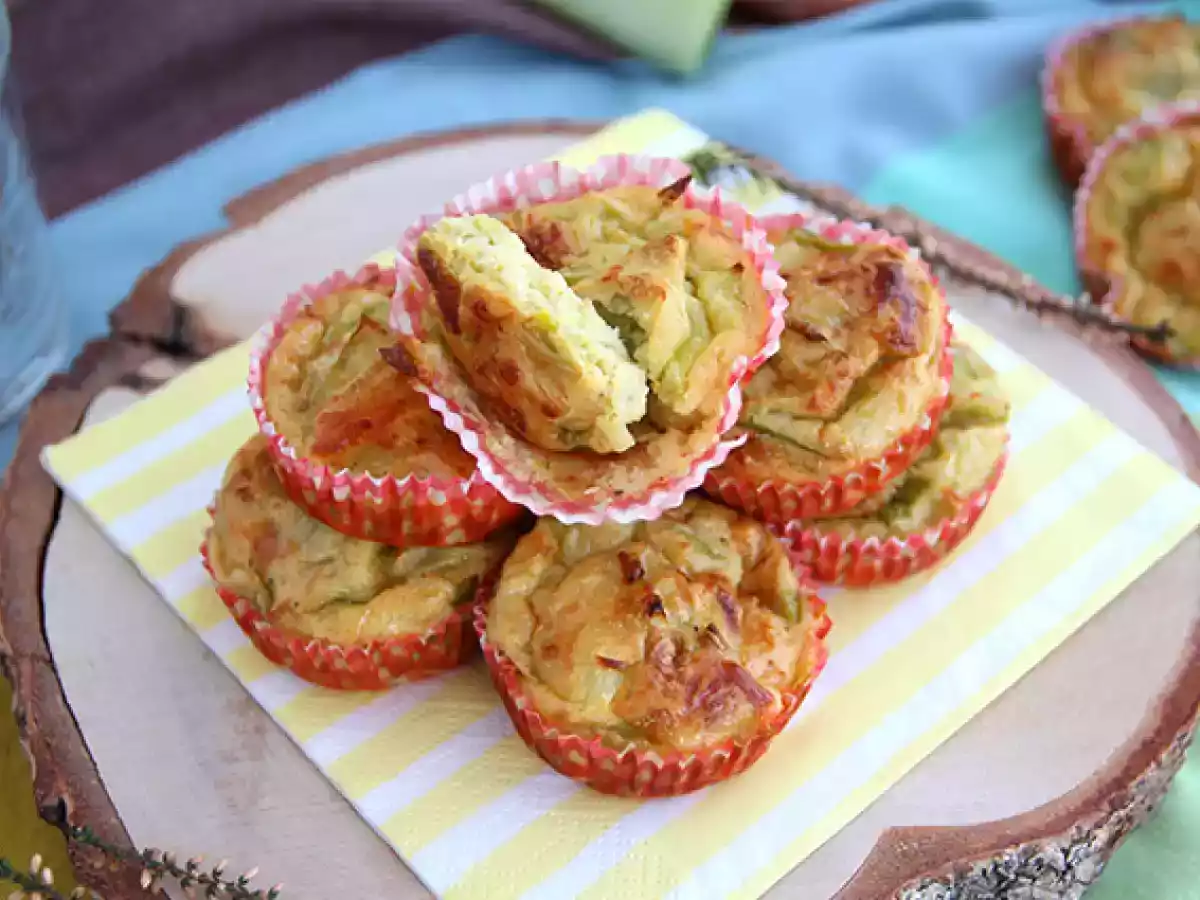 Muffins med purjolöksfondue - foto 4