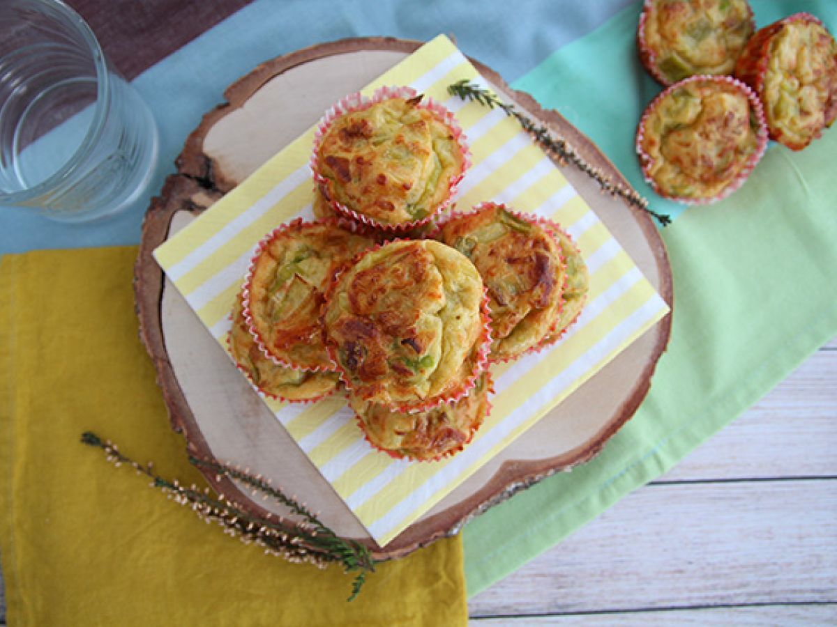 Muffins med purjolöksfondue - foto 5