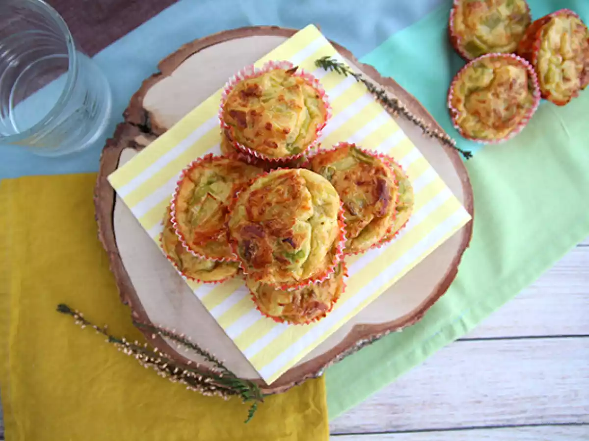 Muffins med purjolöksfondue - foto 5