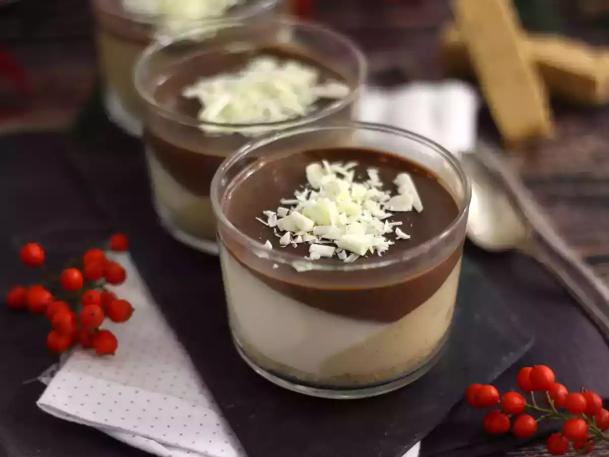 Muggar med choklad och nougat - Enkel recept