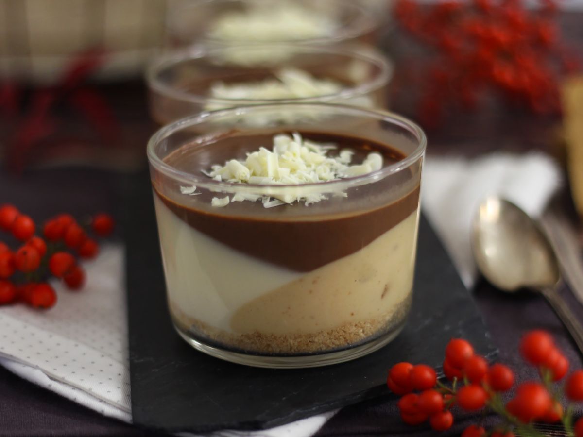 Muggar med choklad och nougat - Enkel recept - foto 2